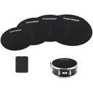 Conjunto de almofadas Drum Mute EASTROCK de 5 peças para tambores 12-16