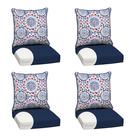 Conjunto de Almofadas para Exterior Arden Selections 61x61cm 4 Peças