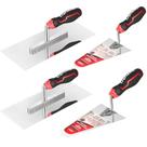 Conjunto de alvenaria e reboco CraftZone Concrete Trowel x4