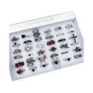 Conjunto De Anéis Góticos De Aranha E Borboleta Para Halloween Para Mulheres E Homens, 10 a 20