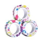 Conjunto De Anéis Magnéticos Para Meninos Adolescentes, Brinquedo Fidget, Lembrancinhas Para Festas
