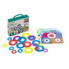 Conjunto de anéis Math Color Miniland Translucent 16 Hoops de 2 a 5 anos
