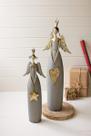 Conjunto de anjos de Natal KALALOU 14x102x31 cm Heart & Star