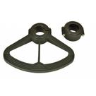 Conjunto de apoio para pés e buchas Springfield Marine 2-7/8 polegadas - preto