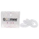 Conjunto de argolas para cabelo Goomee Kids The Markless Glass Slipper, 4 peças Conjunto de argolas para cabelo Goomee Kids The Markless Glass Slipper, 4 peças
