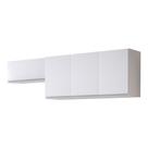Conjunto de Armários Aéreo Cozinha Planejada Lux 120cm e 70cm 100% MDF Branco TX Fosco - Abmaza Conjunto de Armários Aéreo Cozinha Planejada Lux 120cm e 70cm 100% MDF Branco TX Fosco - Abmaza
