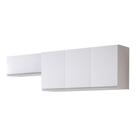 Conjunto De Armários Aéreo Cozinha Planejada Lux 120cm E 70cm 100% Mdf Branco Tx Fosco - Abmaza Conjunto De Armários Aéreo Cozinha Planejada Lux 120cm E 70cm 100% Mdf Branco Tx Fosco - Abmaza