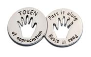 Conjunto de armazém Tokens of Appreciation Trainers de 10 a 2,54 cm de diâmetro
