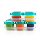 Conjunto de armazenamento de alimentos para bebês OXO Tot, 12 peças, verde-azulado, sem BPA