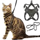 Conjunto de arnês e coleira para gatos OutdoorBengal Houdini para gatinhos