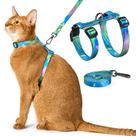Conjunto de arnês e coleira para gatos PetThem Escape Proof para gatos