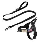 Conjunto de arnês para cães Annchwool No Pull com alça acolchoada e coleira