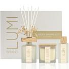 Conjunto de aromas Lumi Brand Peony Garden com vela 200 g, difusor 200 ml