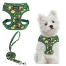Conjunto de arreios e coleiras para cães PUPTECK Christmas Small S Conjunto de arreios e coleiras para cães PUPTECK Christmas Small S