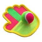 Conjunto de arremesso e captura de bolas de brinquedo de tênis com design manual Conjunto de arremesso e captura de bolas de brinquedo de tênis com design manual