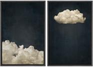 Conjunto de arte de parede com impressão em tela SIGNLEADER Dramatic Sky 24x36x2cm
