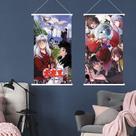 Conjunto de arte de parede Inuyasha e Sesshomaru Anime 40x60cm x2