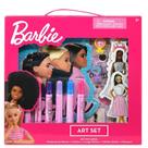 Conjunto de arte Kit criativo completo da Barbie com 50 peças