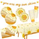 Conjunto de artigos para festas Gatherfun Boho Sun-Theme Birthday 25
