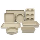 Conjunto de Assadeiras Antiadherentes Martha Stewart Gallen com 10 Peças