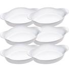 Conjunto de Assadeiras Marinex Opaline Oval Grande 1,6 Litros - 6 Peças