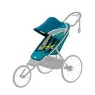 Conjunto de assento para carrinho Cybex AVI Maliblue com reclinação e capota solar