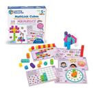 Conjunto de Atividades Matemáticas MathLink Cubes Mathtastics para Jardim de Infância