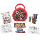 Conjunto de atividades para colorir e adesivo Super Mario Brothers para crianças Conjunto de atividades para colorir e adesivo Super Mario Brothers para crianças