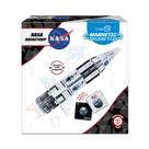 Conjunto de azulejos magnéticos CreateOn NASA Rocketship de 18 peças para crianças
