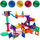 Conjunto de azulejos magnéticos Marble Run Toy PicassoTiles de 100 peças
