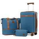 Conjunto de Bagagem Joyway 20 Polegadas com Roda Giratória e Trava TSA