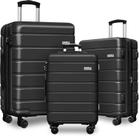 Conjunto de bagagem KEYTANG Explorer leve com fechadura TSA de 3 peças