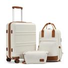 Conjunto de Bagagem Kono K1871 - 3 Peças Hardside com Trava TSA