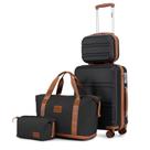 Conjunto de bagagem Kono K1871 de 4 peças Hardshell TSA Lock Conjunto de bagagem Kono K1871 de 4 peças Hardshell TSA Lock