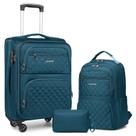 Conjunto de Bagagem LARVENDER 3 Peças - Carry On com Trava TSA Conjunto de Bagagem LARVENDER 3 Peças - Carry On com Trava TSA