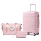 Conjunto de Bagagem LARVENDER 3 Peças com Mochila - Hardside PP Orchid Conjunto de Bagagem LARVENDER 3 Peças com Mochila - Hardside PP Orchid