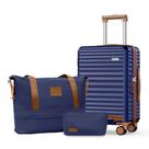 Conjunto de Bagagem SHOWKOO Carry On - Hardshell Leve, 3 Peças (Branco) Conjunto de Bagagem SHOWKOO Carry On - Hardshell Leve, 3 Peças (Branco)
