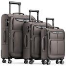 Conjunto de bagagem SHOWKOO Softside, expansível, leve, 3 peças