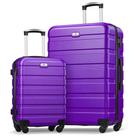 Conjunto de bagagem Suitour de 2 peças com rodas giratórias de 20 polegadas e 28 polegadas