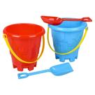 Conjunto de baldes e pás de areia de praia Rhode Island Novelty x6 Conjunto de baldes e pás de areia de praia Rhode Island Novelty x6
