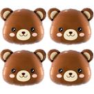 Conjunto de balões CON GRADS Bear Theme Baby Shower Birthday 4 unidades Conjunto de balões CON GRADS Bear Theme Baby Shower Birthday 4 unidades