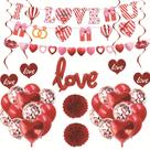 Conjunto de balões de festa de Dia dos Namorados 43 unidades LOVE Banner