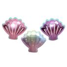 Conjunto de balões Shell Foil Cartoon Seashell Design 42x40cm, 3 unidades