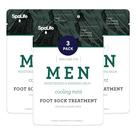 Conjunto de bálsamo reparador de pés e meias hidratantes SpaLife Masculino