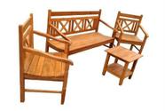 Conjunto De Bancos E Mesa De Centro Romano 2323