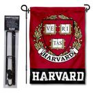 Conjunto de Bandeiras para Jardim College Flags & Banners Co. Brasão Carmesim