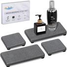 Conjunto de bandejas de pedra absorvente de água Lyxel para pia (4 unidades) Conjunto de bandejas de pedra absorvente de água Lyxel para pia (4 unidades)