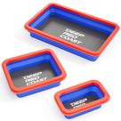 Conjunto de Bandejas Magnéticas para Peças deepredcoast 3 Peças em Silicone
