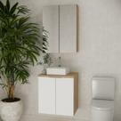 Conjunto de Banheiro 60cm X 145cm Nature