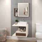 Conjunto de Banheiro Berton Cherry 60cm Atenna/ameixa
